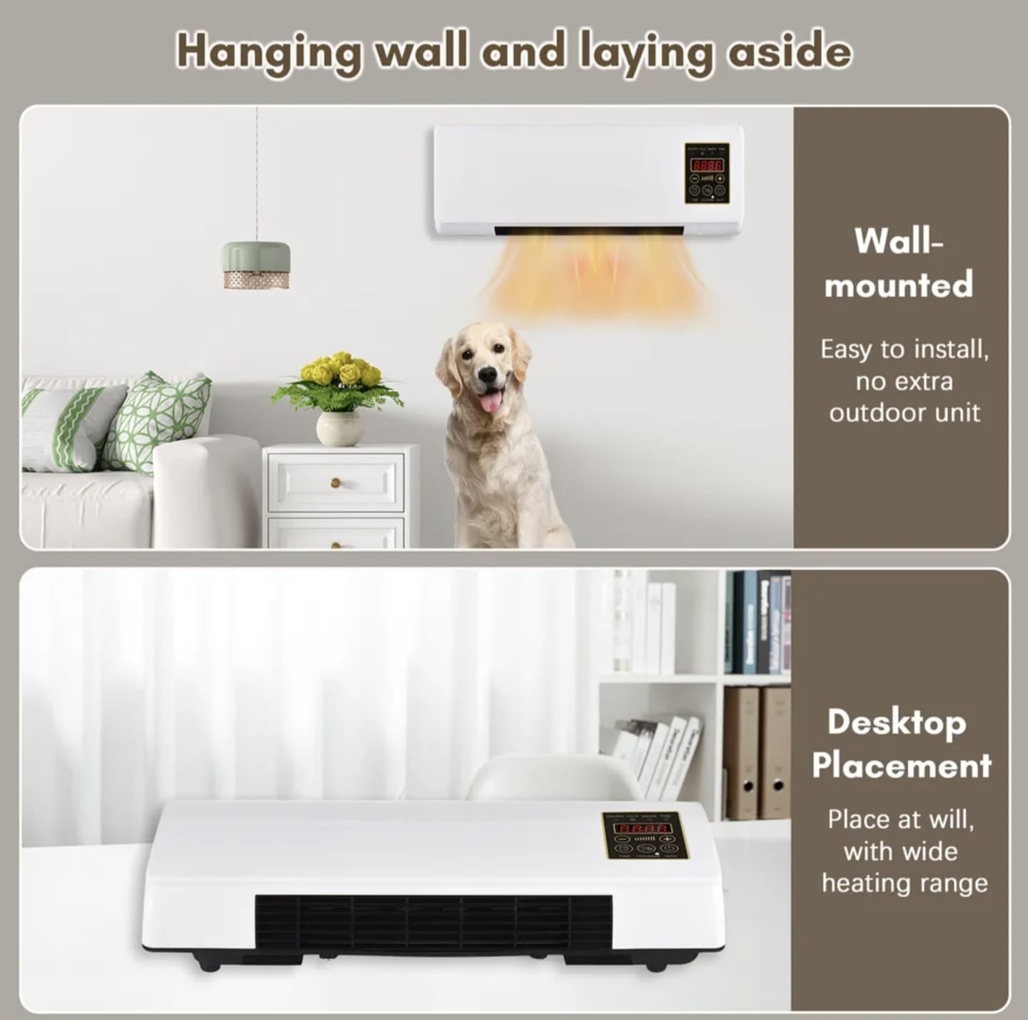 Electric Heater And Cool Air Conditioner