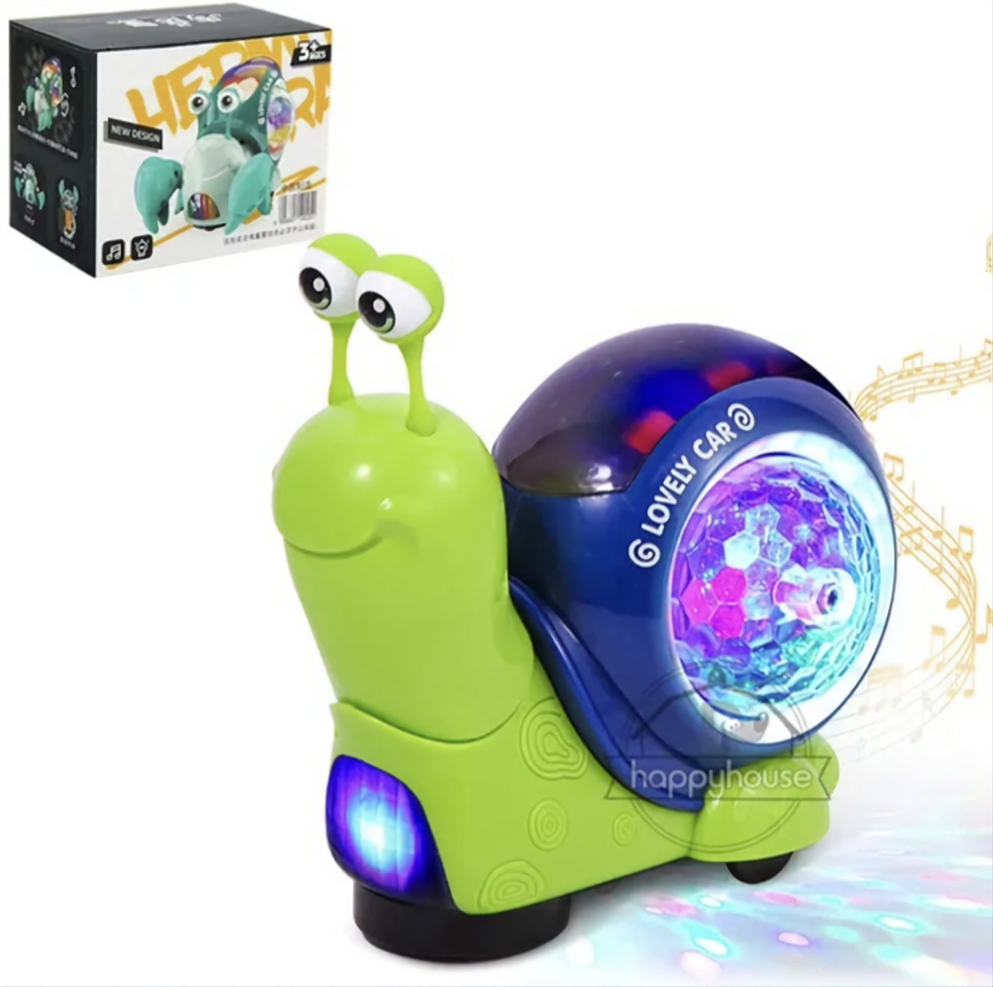 Crawling Crab Baby Toys with Music LED Light Up Interactive Musical Toys for Baby Dancing Crawling Toys Moving Toddler Toys 0 12