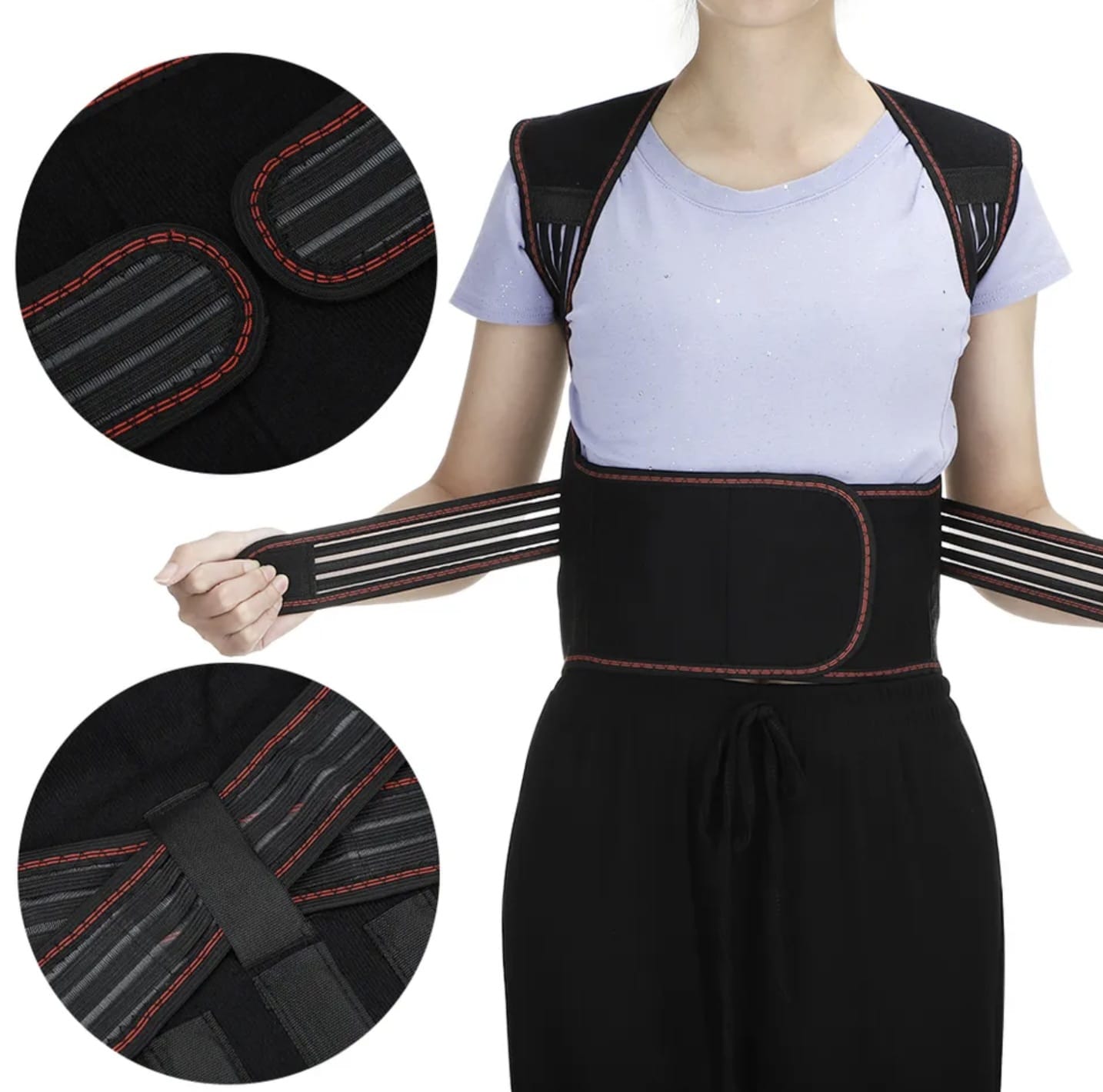 Magnetic Therapy Back Support Belt