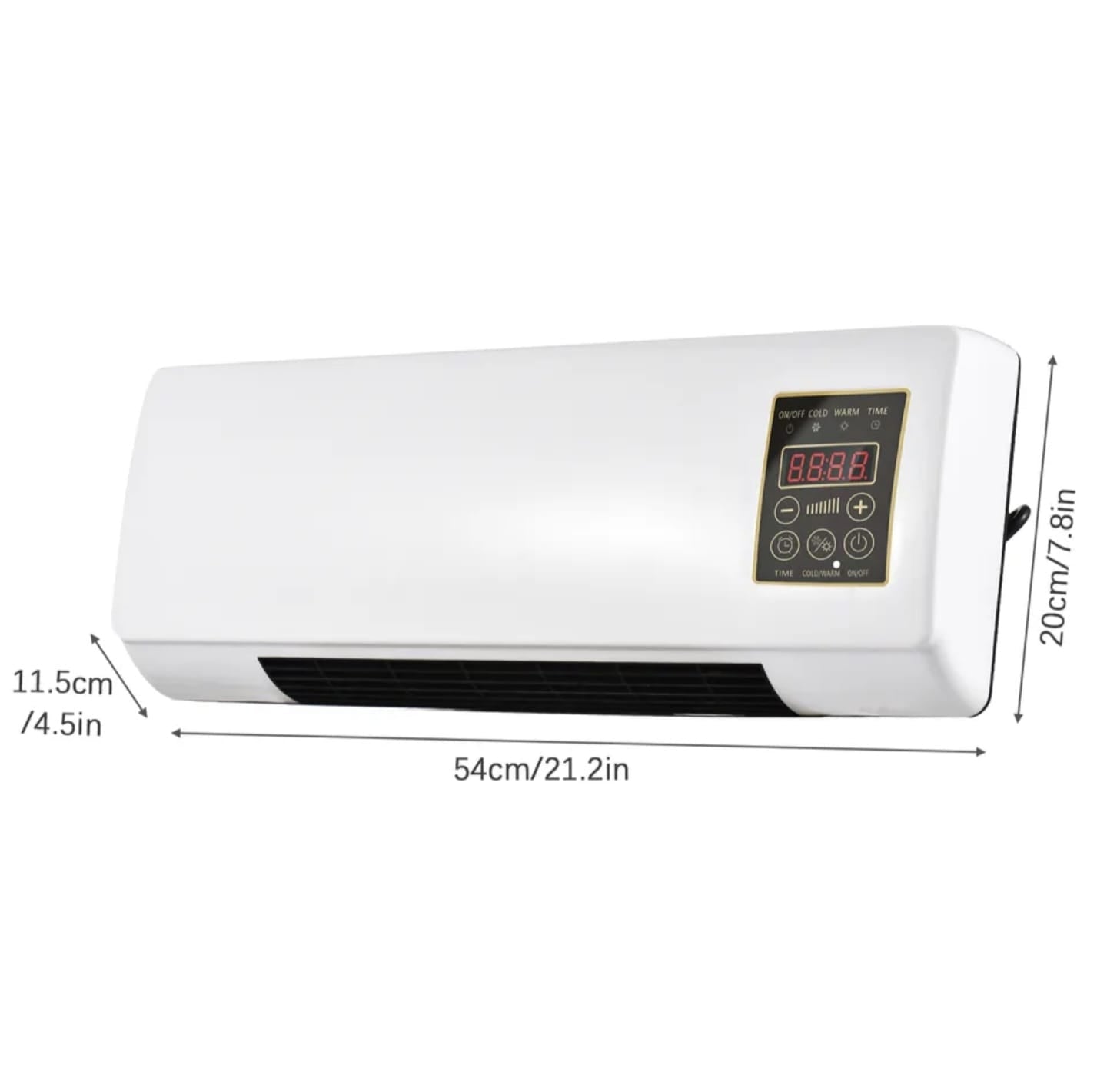 Electric Heater And Cool Air Conditioner