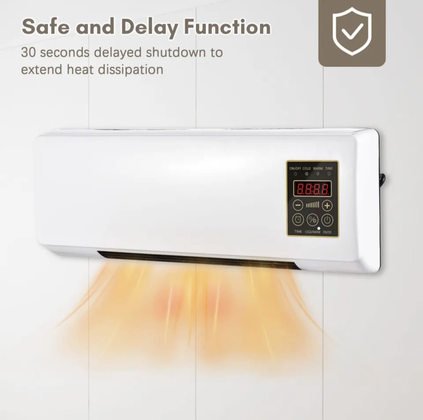 Electric Heater And Cool Air Conditioner