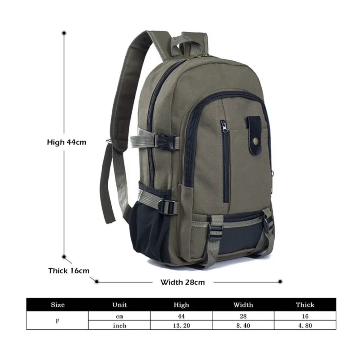 Travel Backpack Men Tactical Militari Mountaineering Bag Men Canvas Large Capacity Backpacks Outdoor Camping Bag Computer Bag