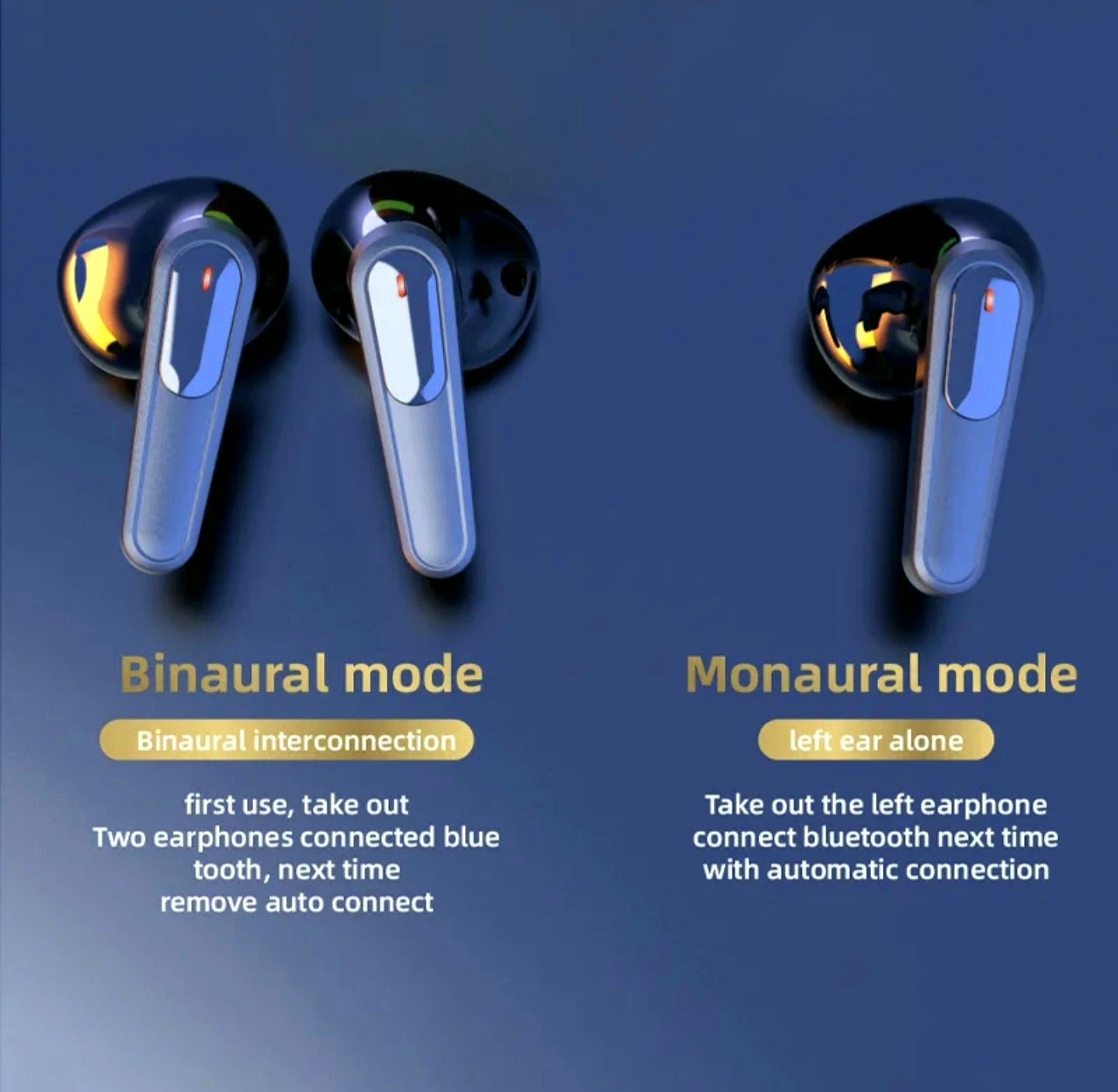 Original Air Pro 60 TWS Fone Bluetooth Headphones Touch Control Earbuds with Mic Wireless Bluetooth Headset Wireless Earphones