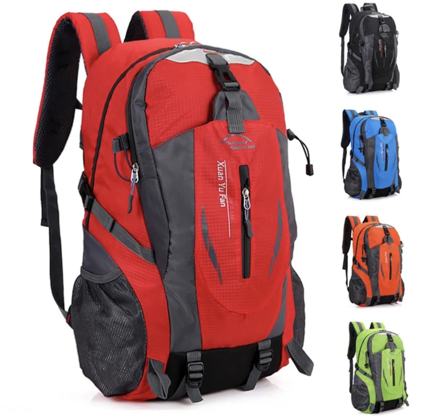 Quality Nylon Waterproof Travel Backpacks Men Climbing Travel Bags Hiking Backpack Outdoor Sport School Bag Men Backpack Women