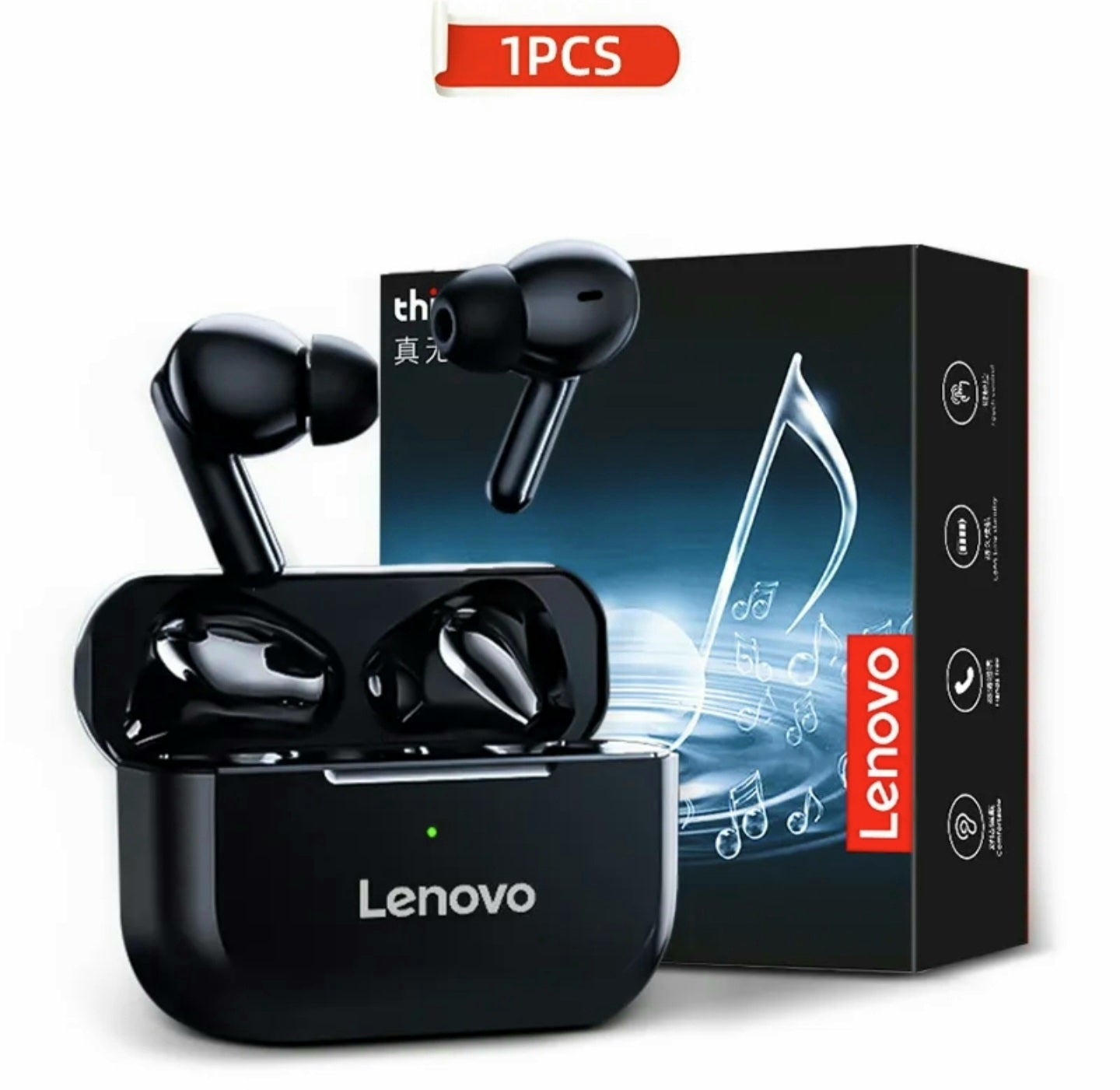 2023 NEW Original Lenovo Wireless Headphones Bluetooth Earphones Fone Hearding Aids Headset Earbuds With Mic For Phones