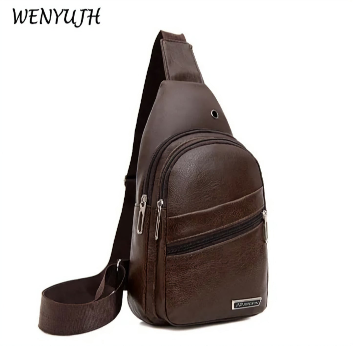 Men's Crossbody Bags Men's Usb Chest Bag Designer Messenger Bag Leather Shoulder Bags Diagonal Package 2022 New Back Pack Travel