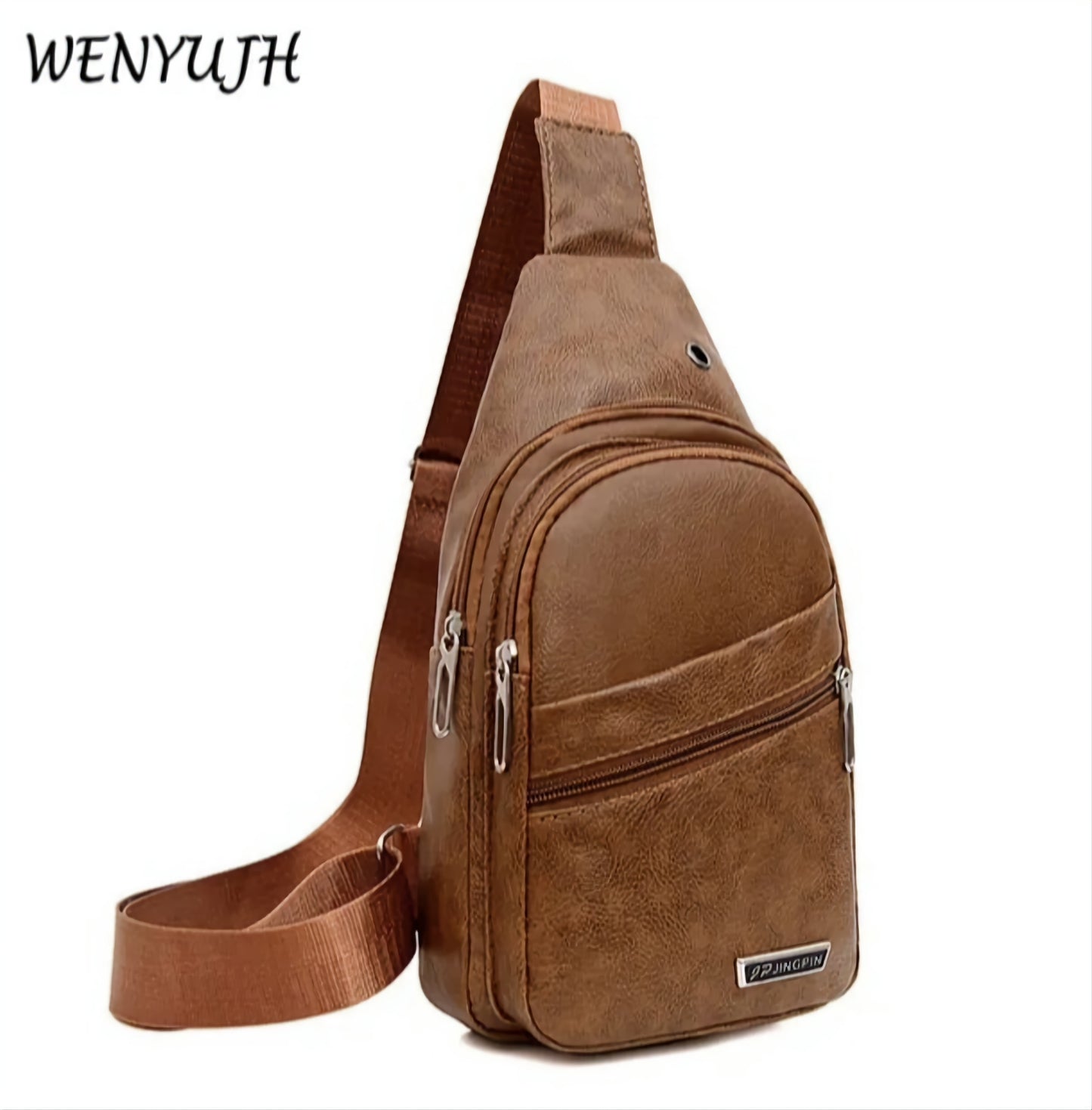 Men's Crossbody Bags Men's Usb Chest Bag Designer Messenger Bag Leather Shoulder Bags Diagonal Package 2022 New Back Pack Travel