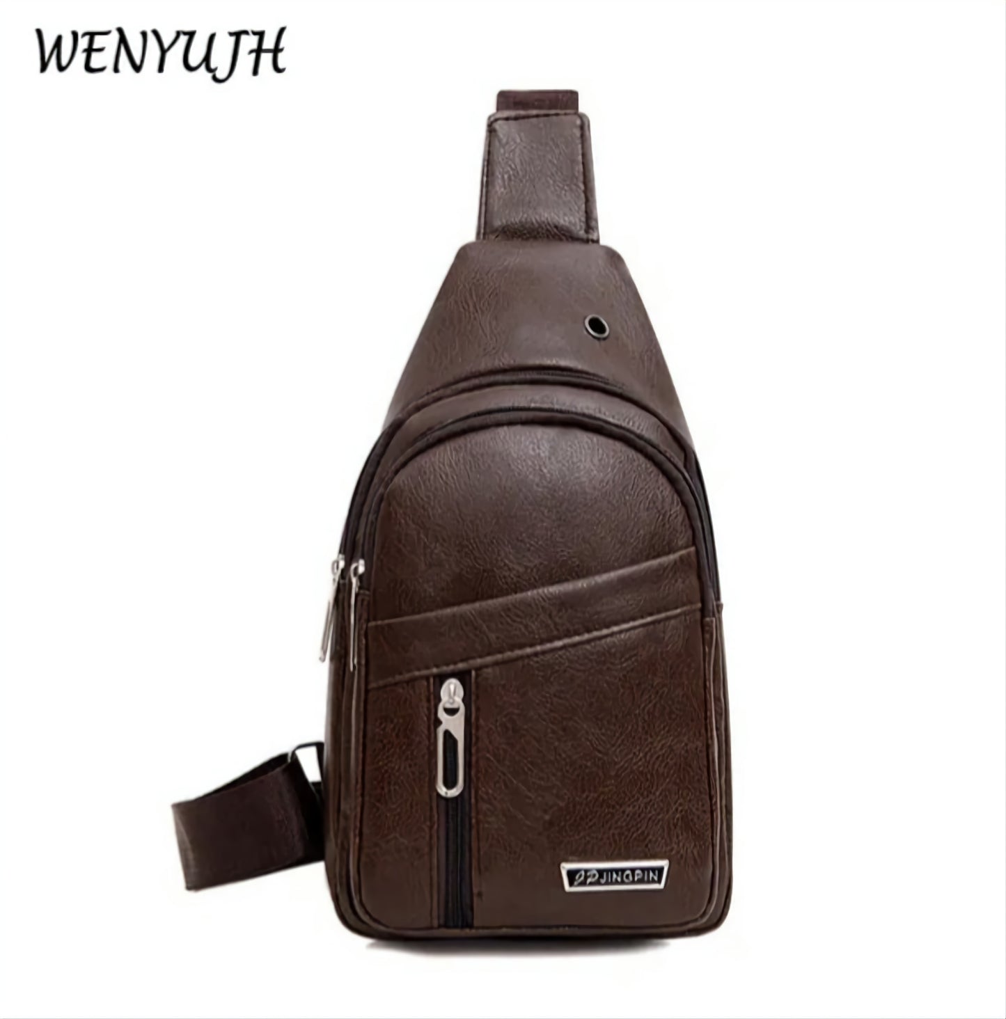 Men's Crossbody Bags Men's Usb Chest Bag Designer Messenger Bag Leather Shoulder Bags Diagonal Package 2022 New Back Pack Travel