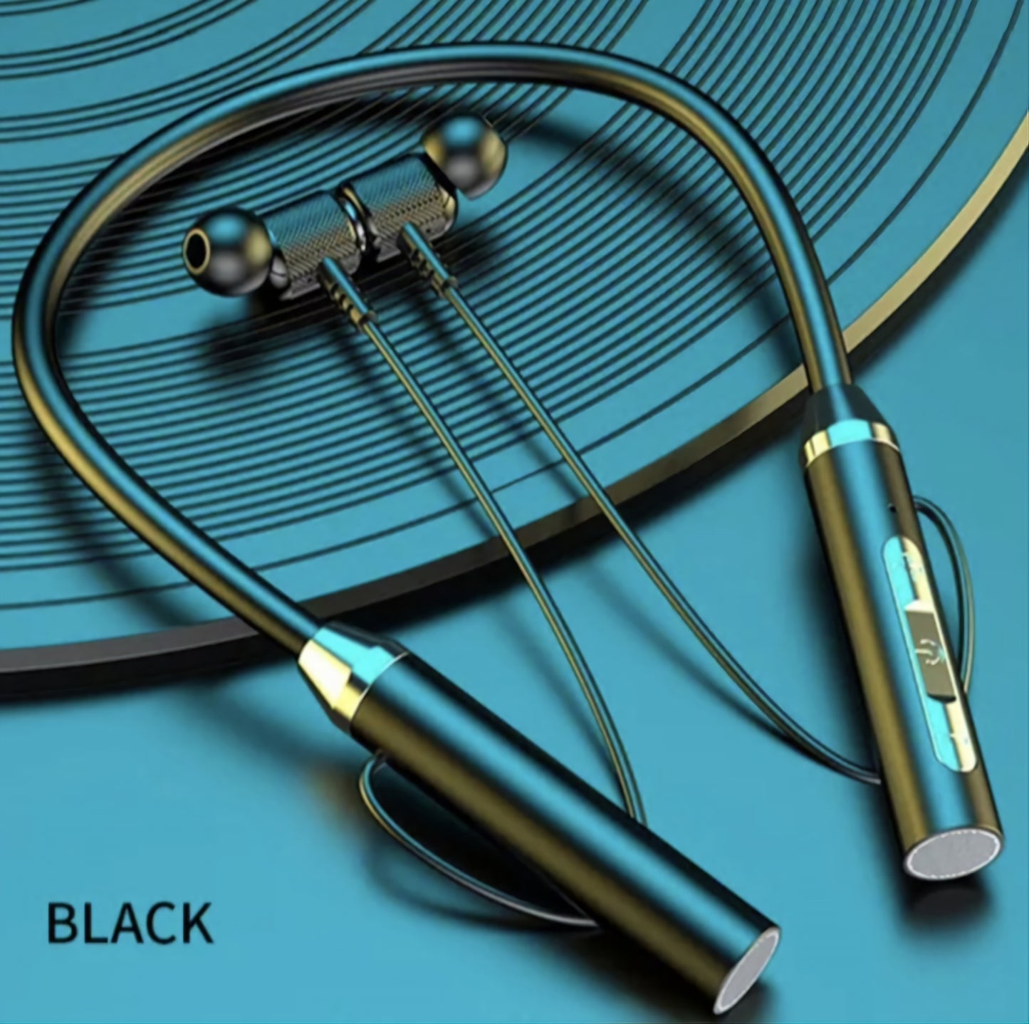 Wireless Headphone Fone Bluetooth 5.0 Neckband Earphones Silicone Hifi Stereo Sports Headset Halter Waterproof Magnetic Earbuds