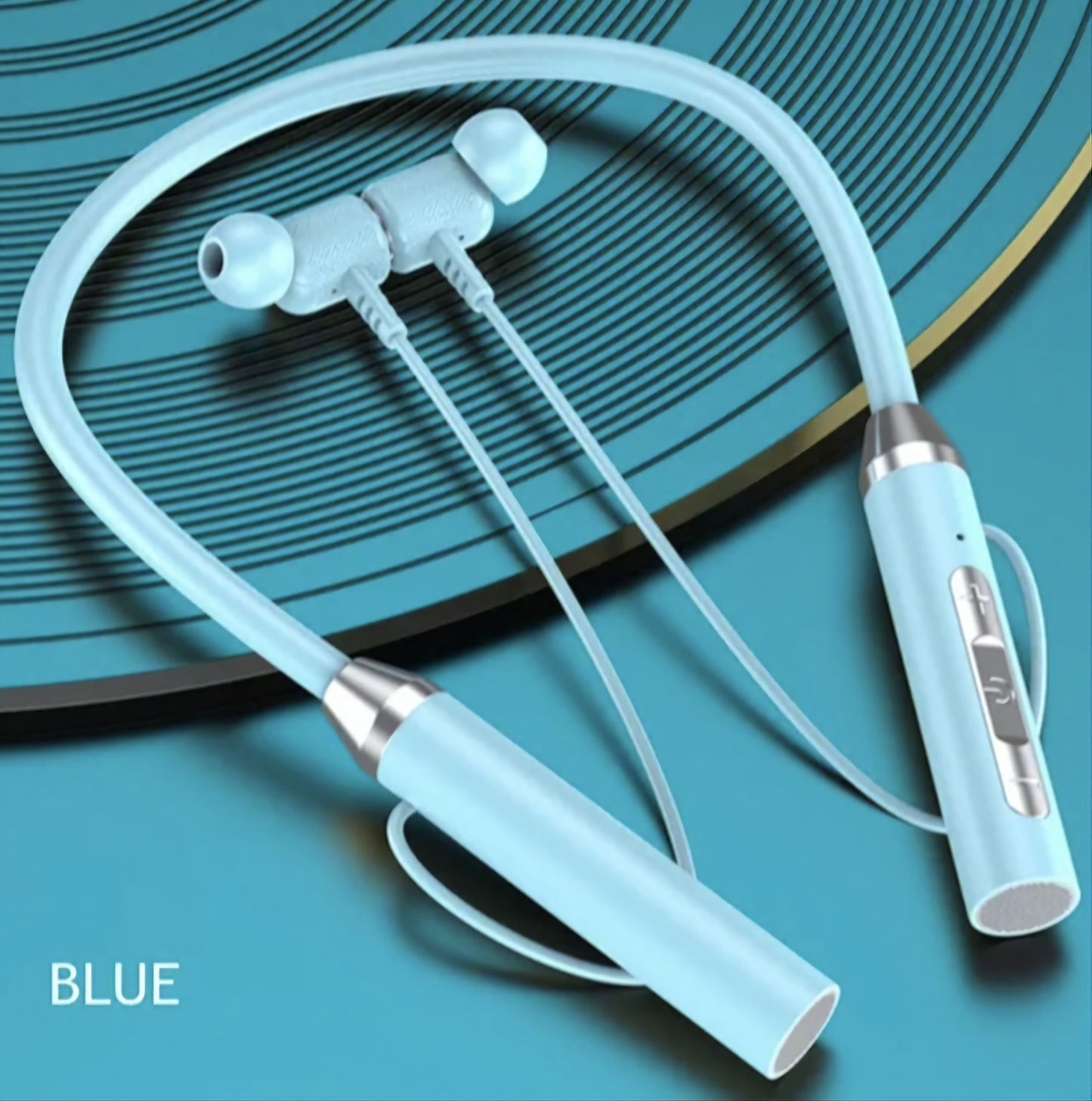 Wireless Headphone Fone Bluetooth 5.0 Neckband Earphones Silicone Hifi Stereo Sports Headset Halter Waterproof Magnetic Earbuds