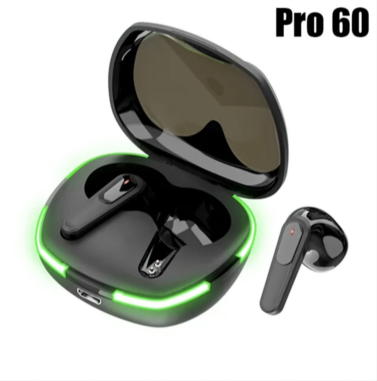 Original Air Pro 60 TWS Fone Bluetooth Headphones Touch Control Earbuds with Mic Wireless Bluetooth Headset Wireless Earphones